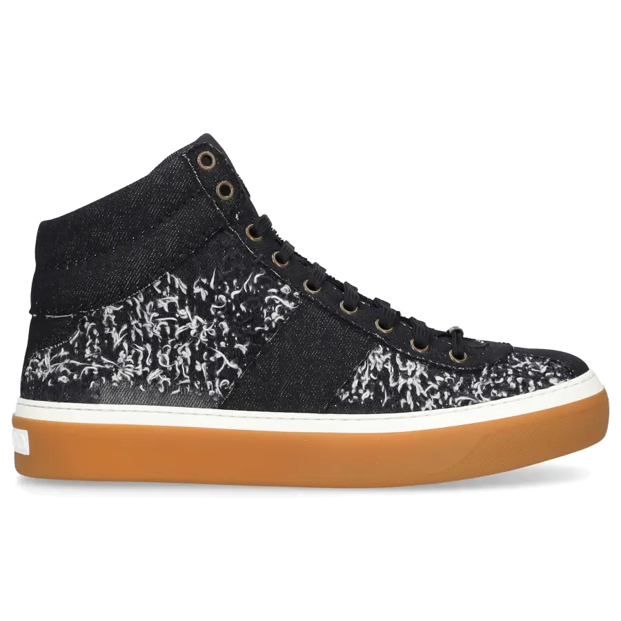 Jimmy Choo - Sneaker Schwarz BELGRAVI Kalbsleder - schwarz