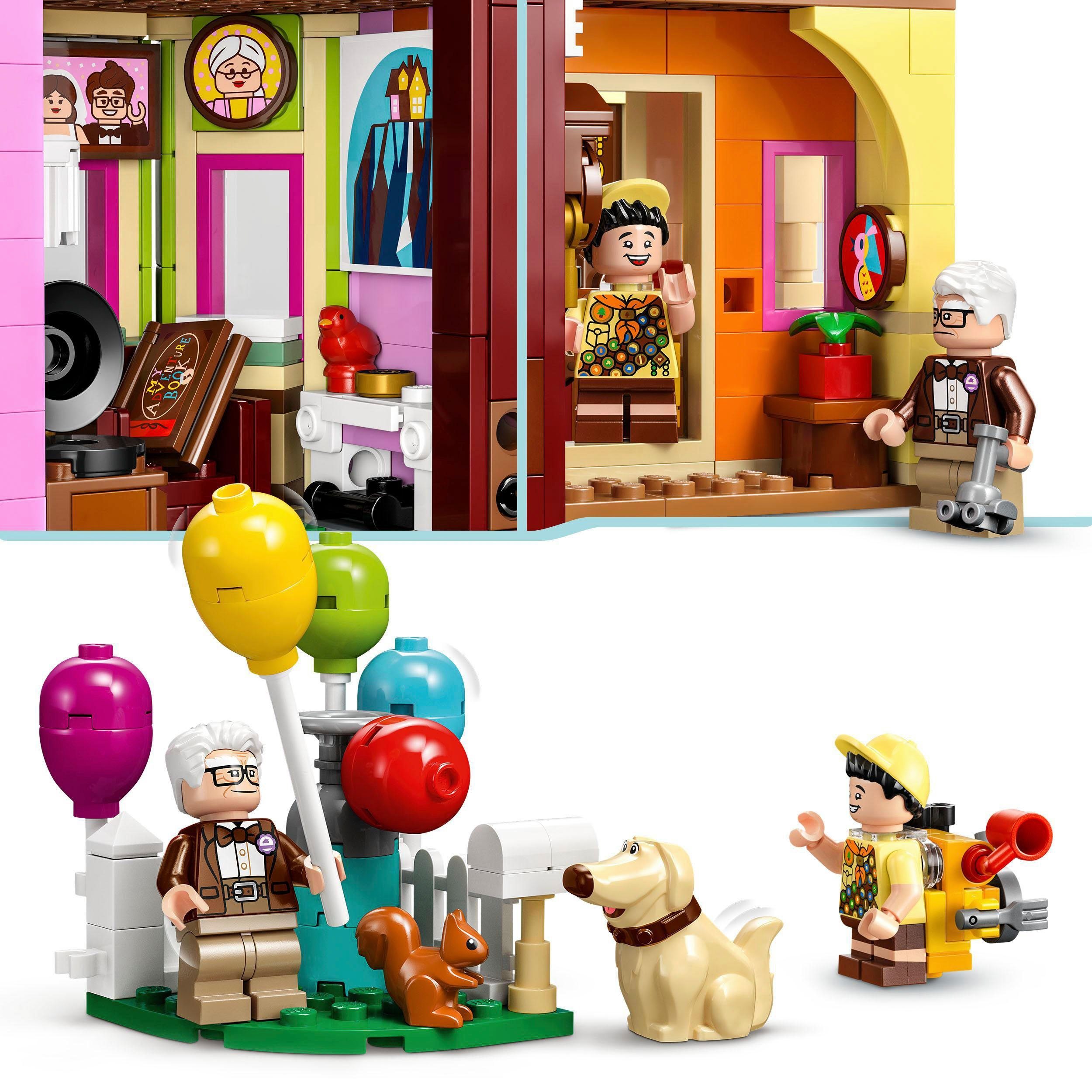 LEGO® Konstruktionsspielsteine Carls Haus aus „Oben“ (43217), LEGO®  and Pixar, (598 St), Made in Europe