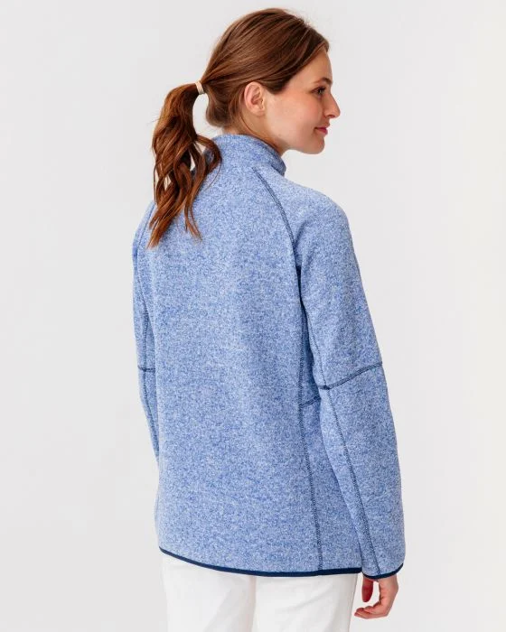 Gilet zippé en molleton