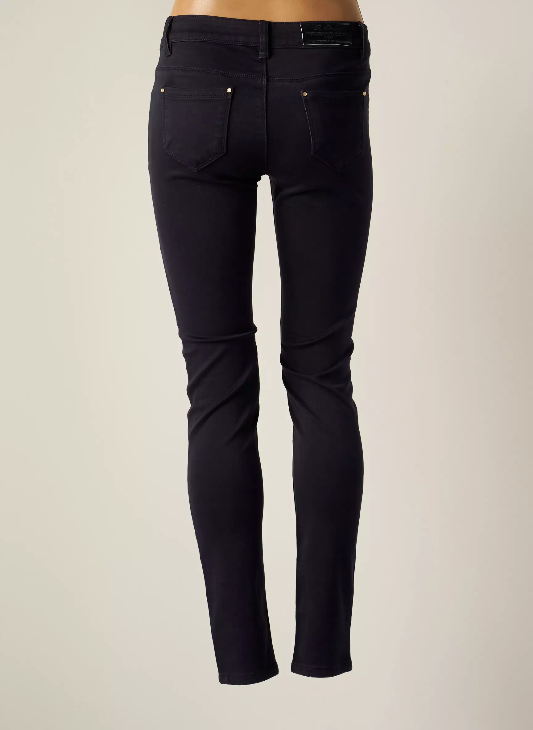 R Display Pantalons Slim Femme couleur bleu