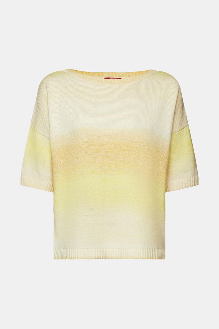 Kurzärmliger Pullover, Baumwollmix