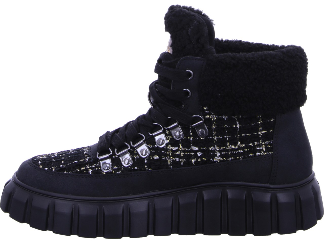 EDEL FASHION Stiefeletten schwarz