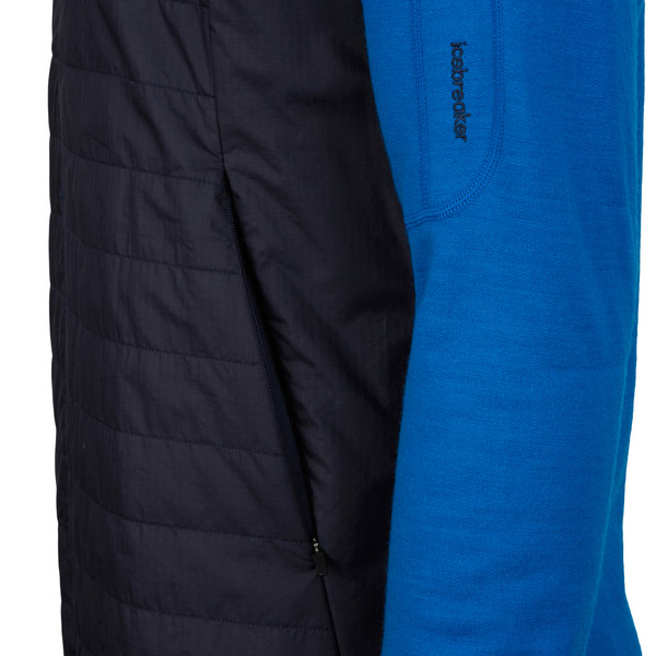 M MERINO QUANTUM HYBRID LS ZIP HOODIE Herren - Isolationsjacke