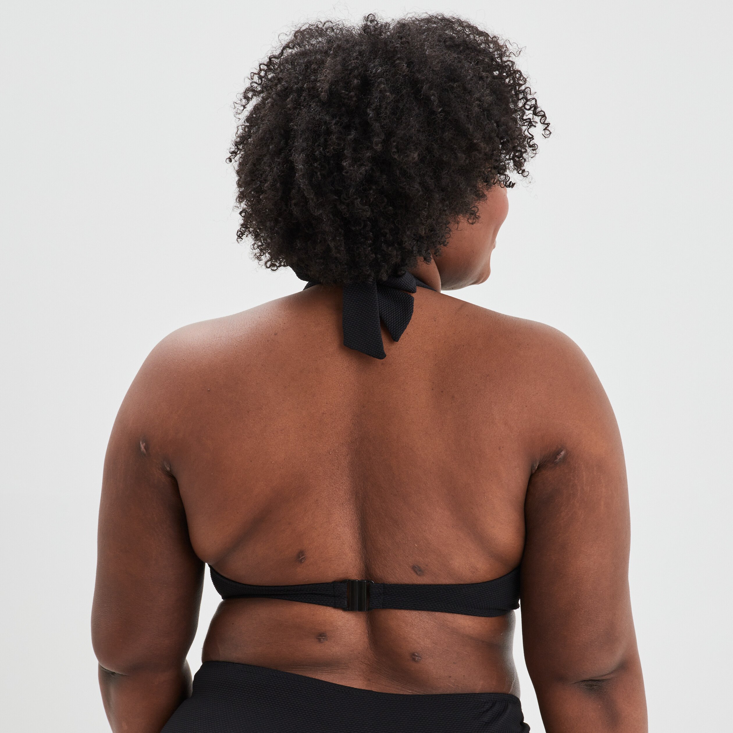 Haut de maillot de bain noir femme grande taille | La Halle