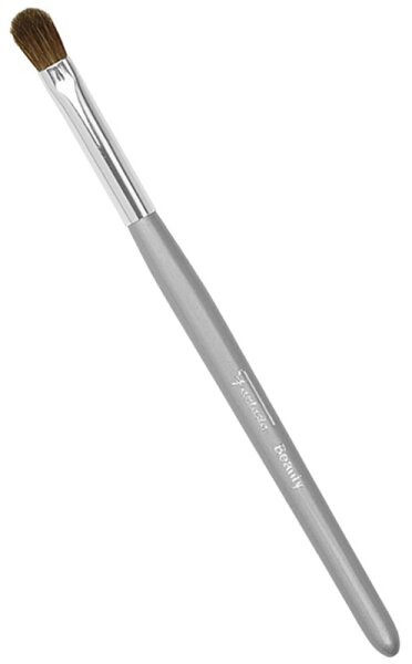 Fantasia Lidschattenpinsel, schmal, Silber, feinstes Ziegenhaar, Länge: 14 cm Lidschattenpinsel