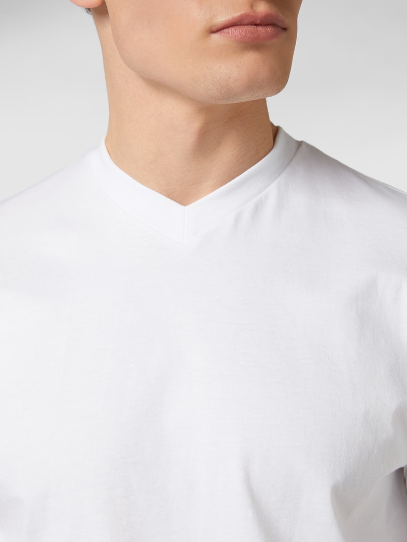 American T-Shirt im 2er-Pack in weiß