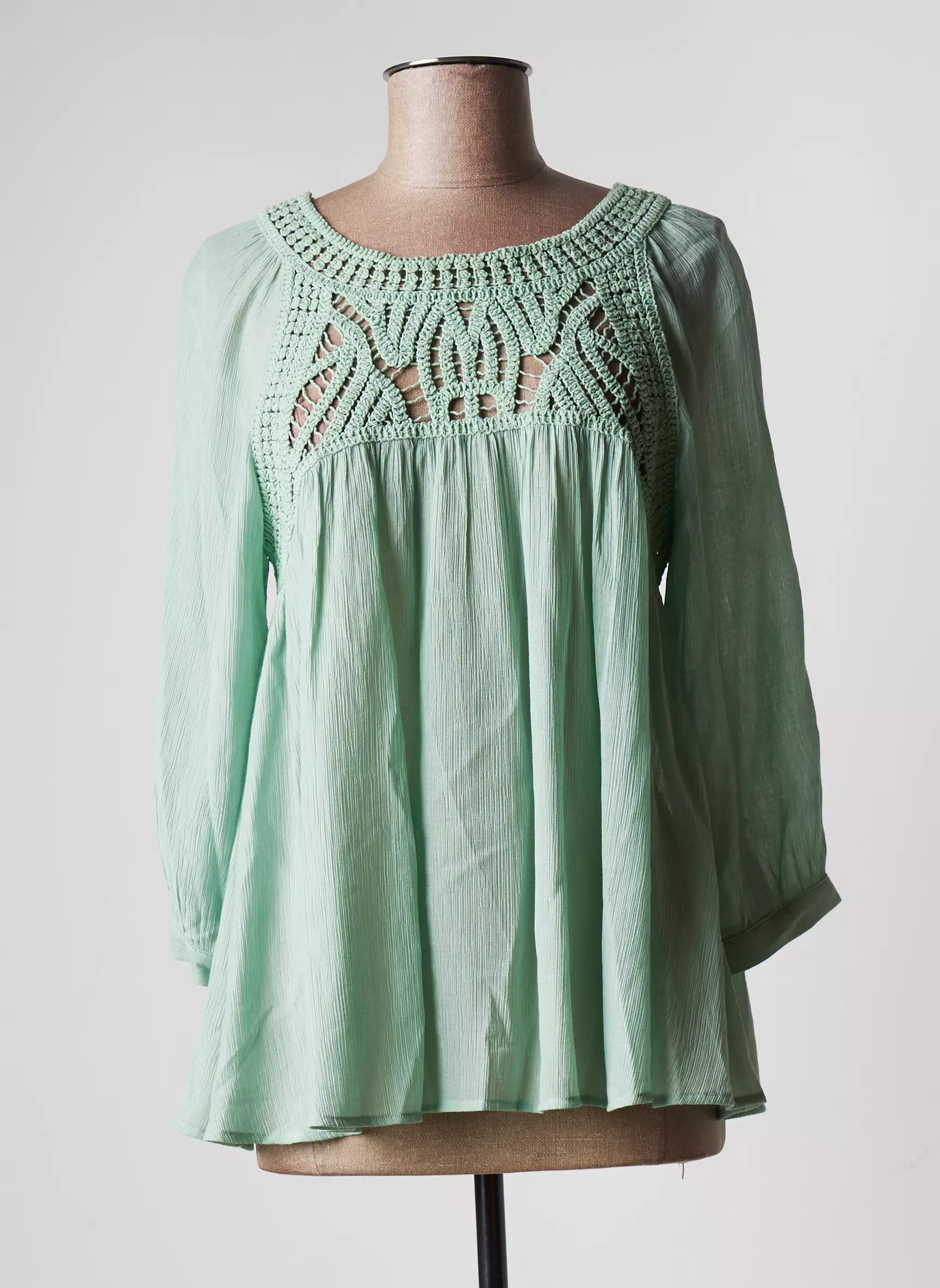 See U Soon Blouses Femme couleur vert