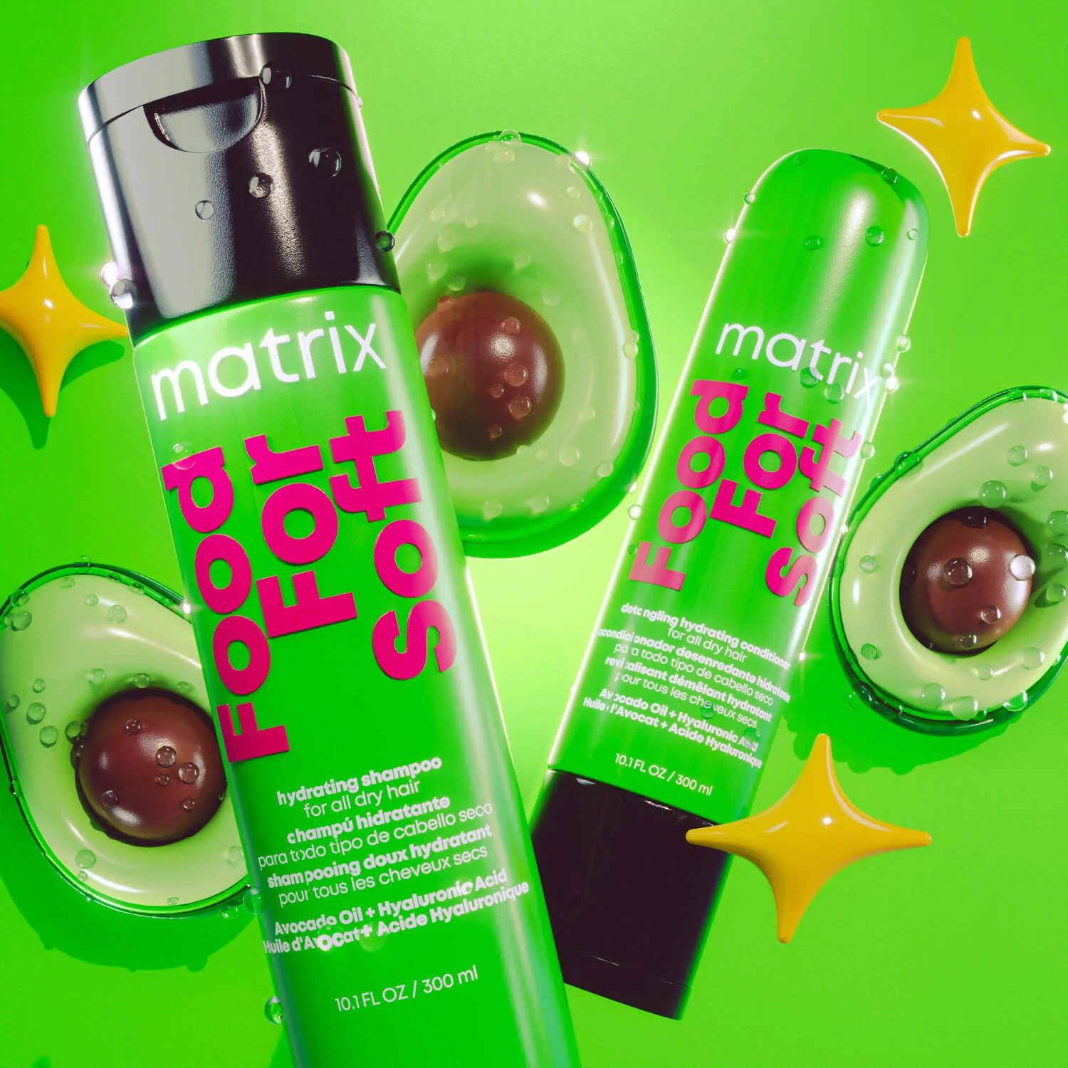 Food For Soft Weihnachtsgeschenkset – Haarpflege-Geschenksets, pflegendes Shampoo