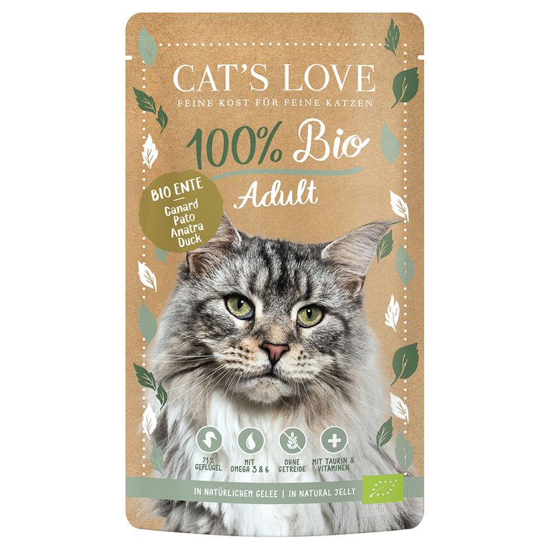 Cat's Love Bio 6 x 100 g zu TOP-Preisen