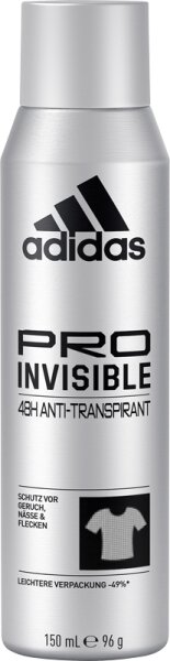 Adidas Pro Invisible Anti-Transpirant Deodorant Spray