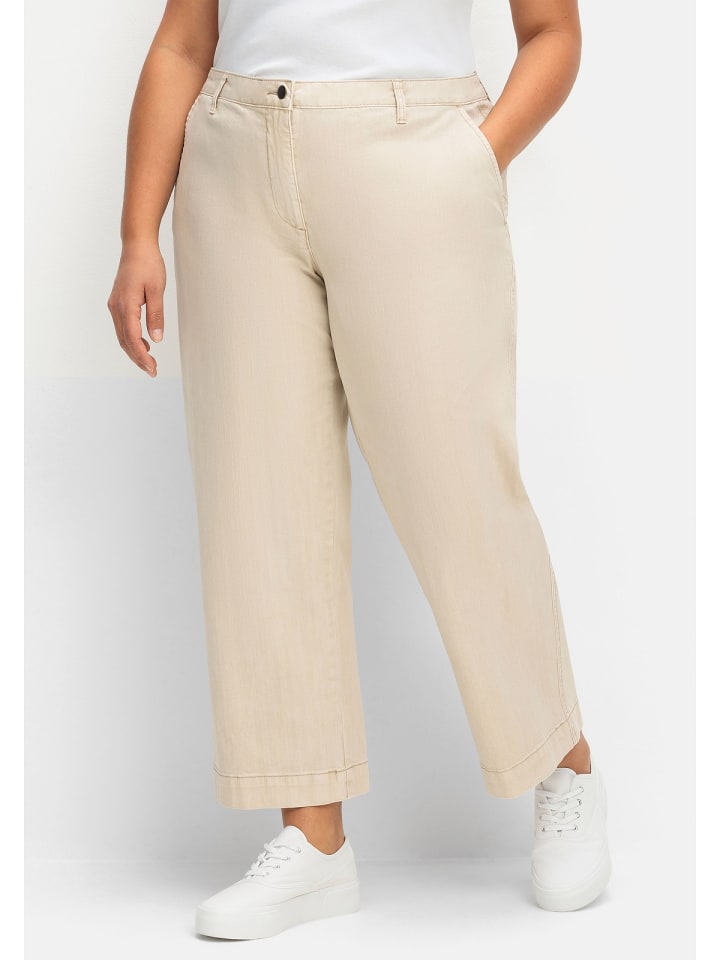 sheego Culotte in sand günstig kaufen