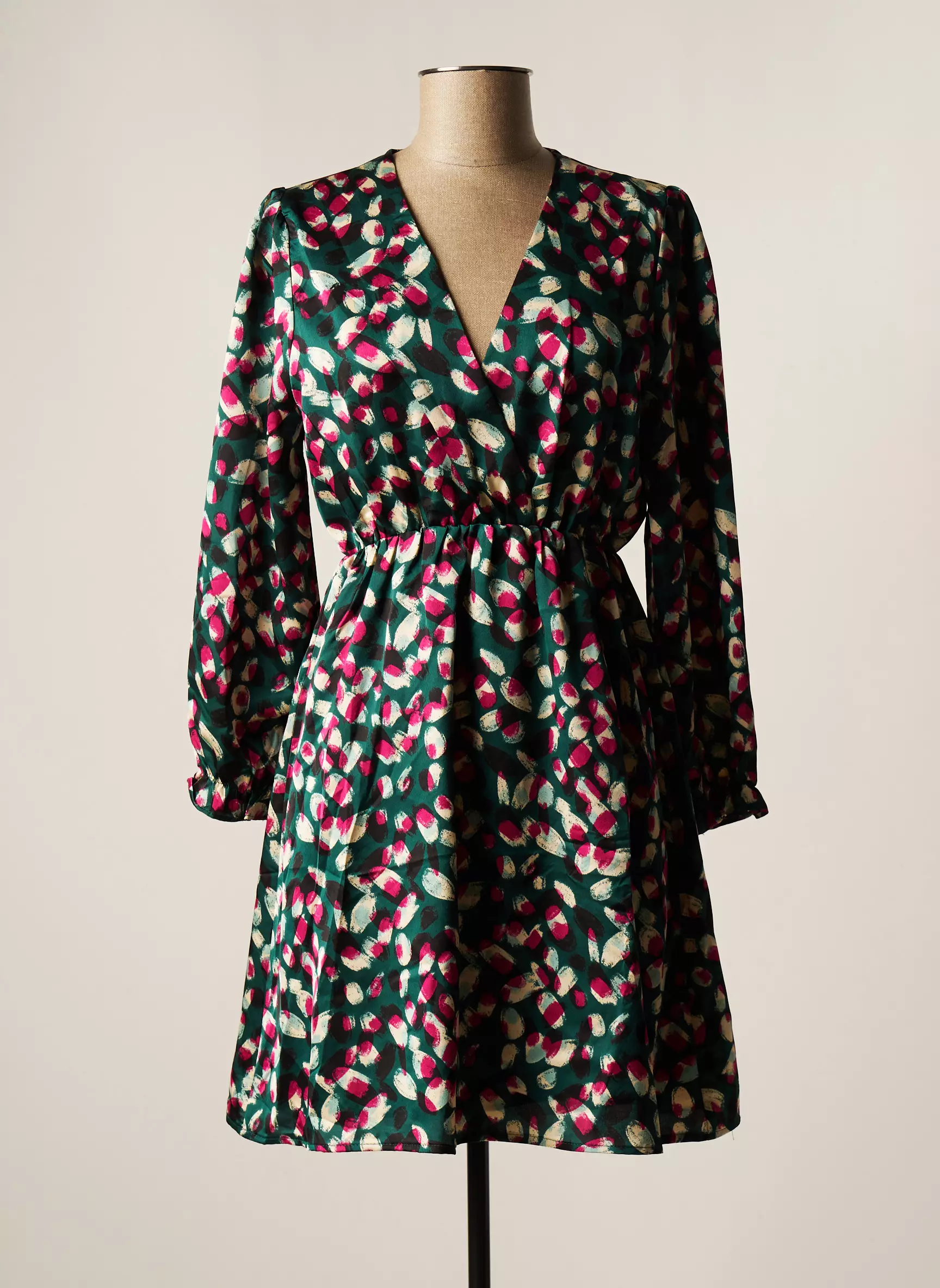 Lili Lala Robes Courtes Femme couleur vert
