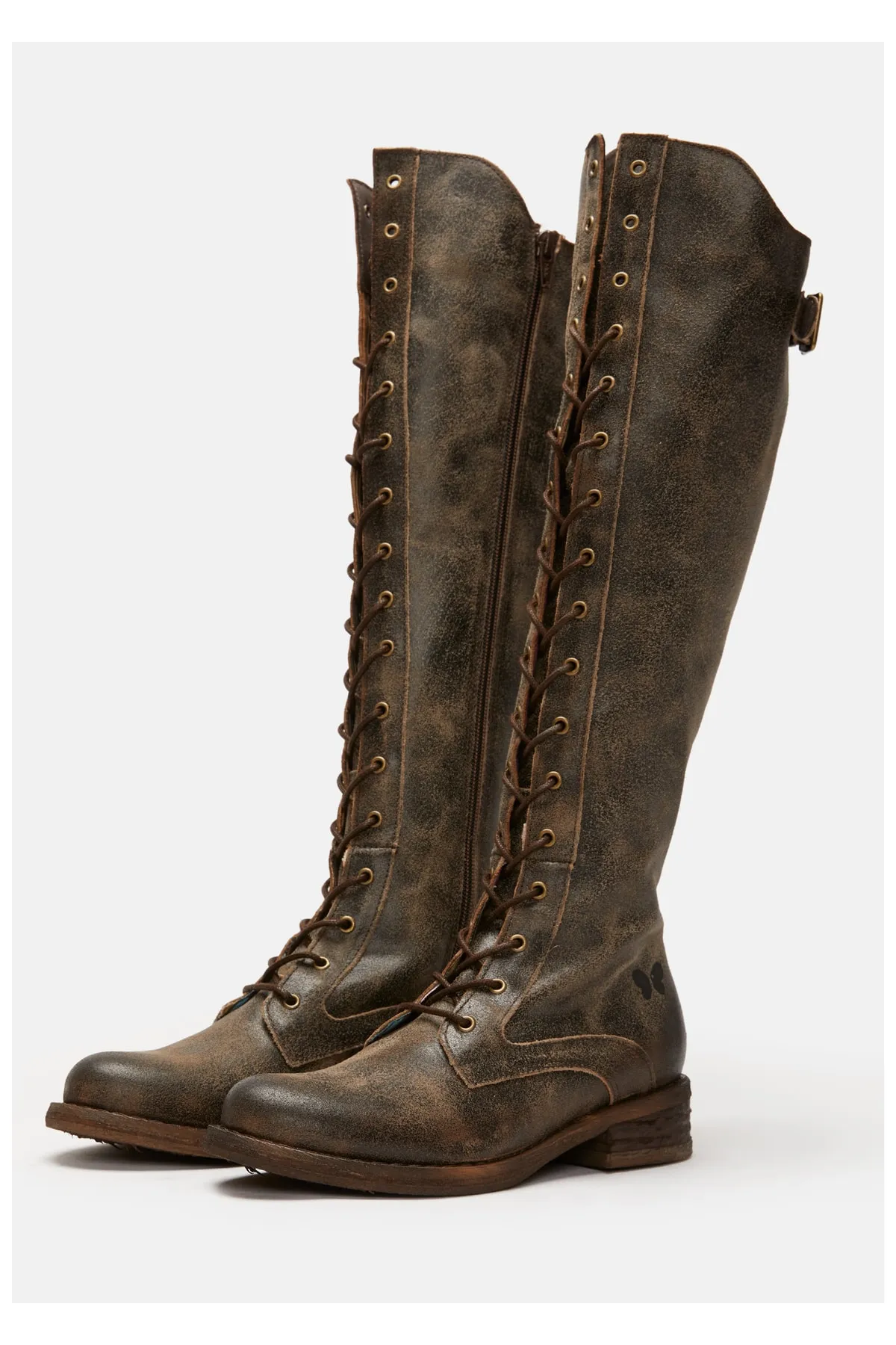 Felmini  Stiefel - Braun - Blockabsatz