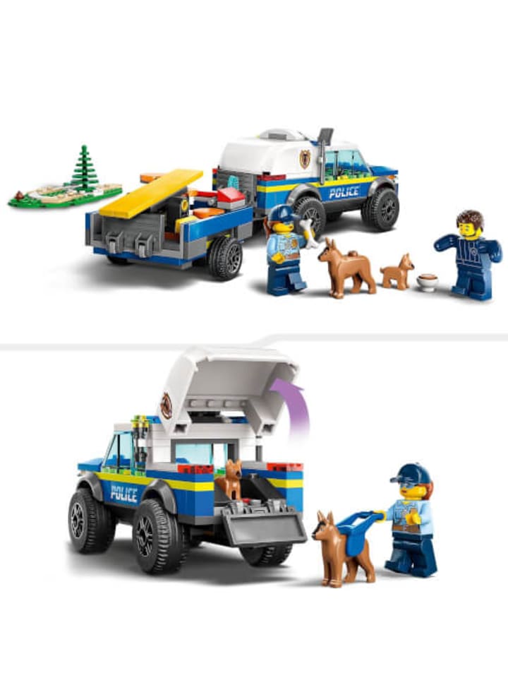 LEGO Bausteine City 60369 Mobiles Polizeihunde-Training günstig kaufen onesize