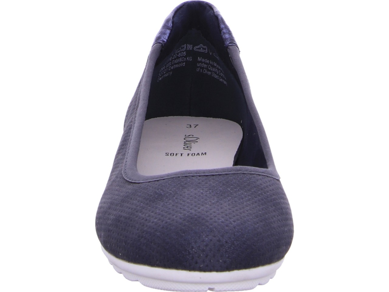 S.OLIVER Sportliche Slipper blau