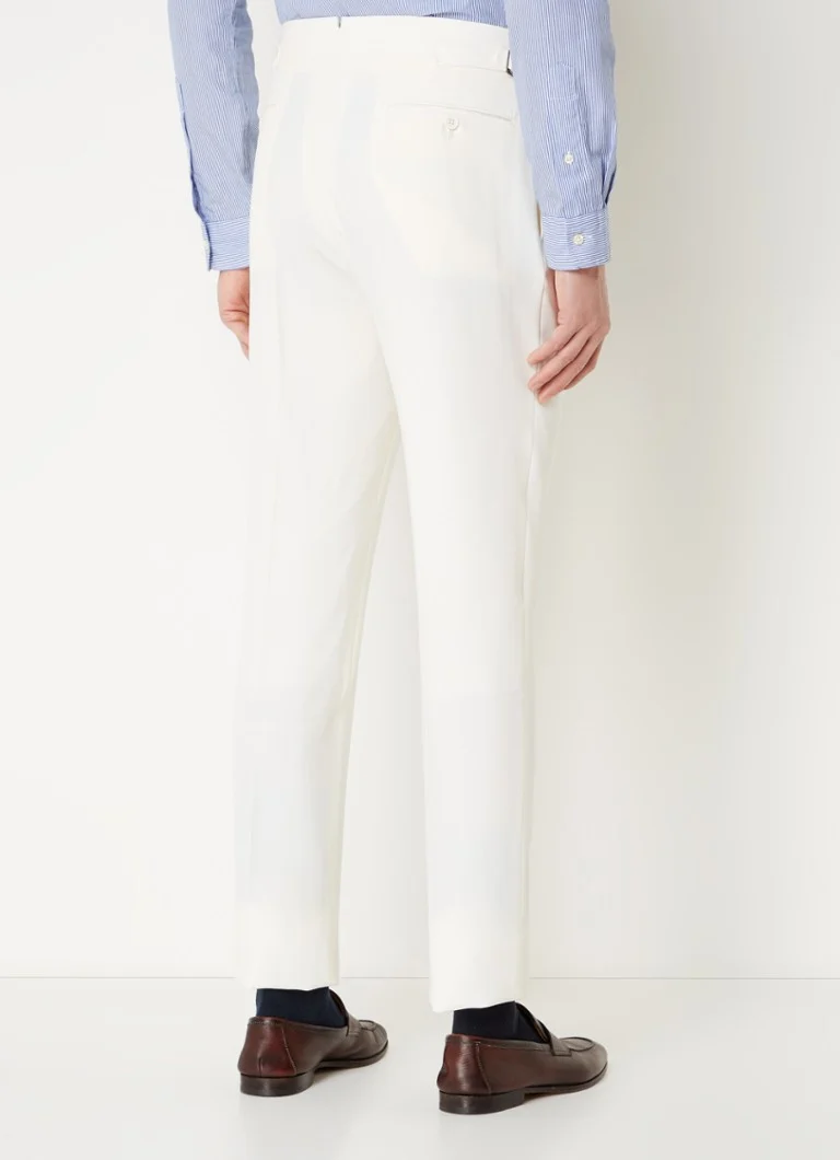 Pantaloni slim fit Lana Ralph Lauren cu cusături laterale