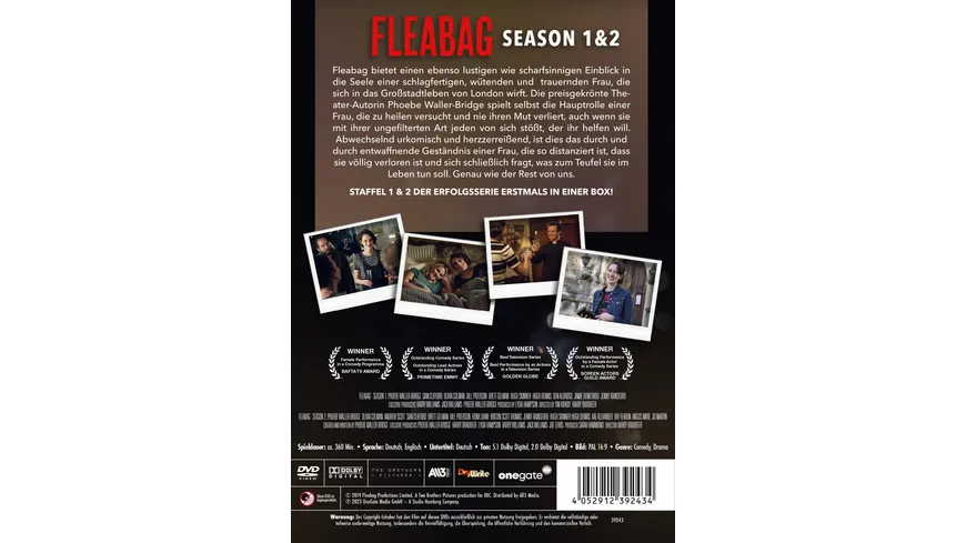 Fleabag - Season 1 & 2  [4 DVDs]
