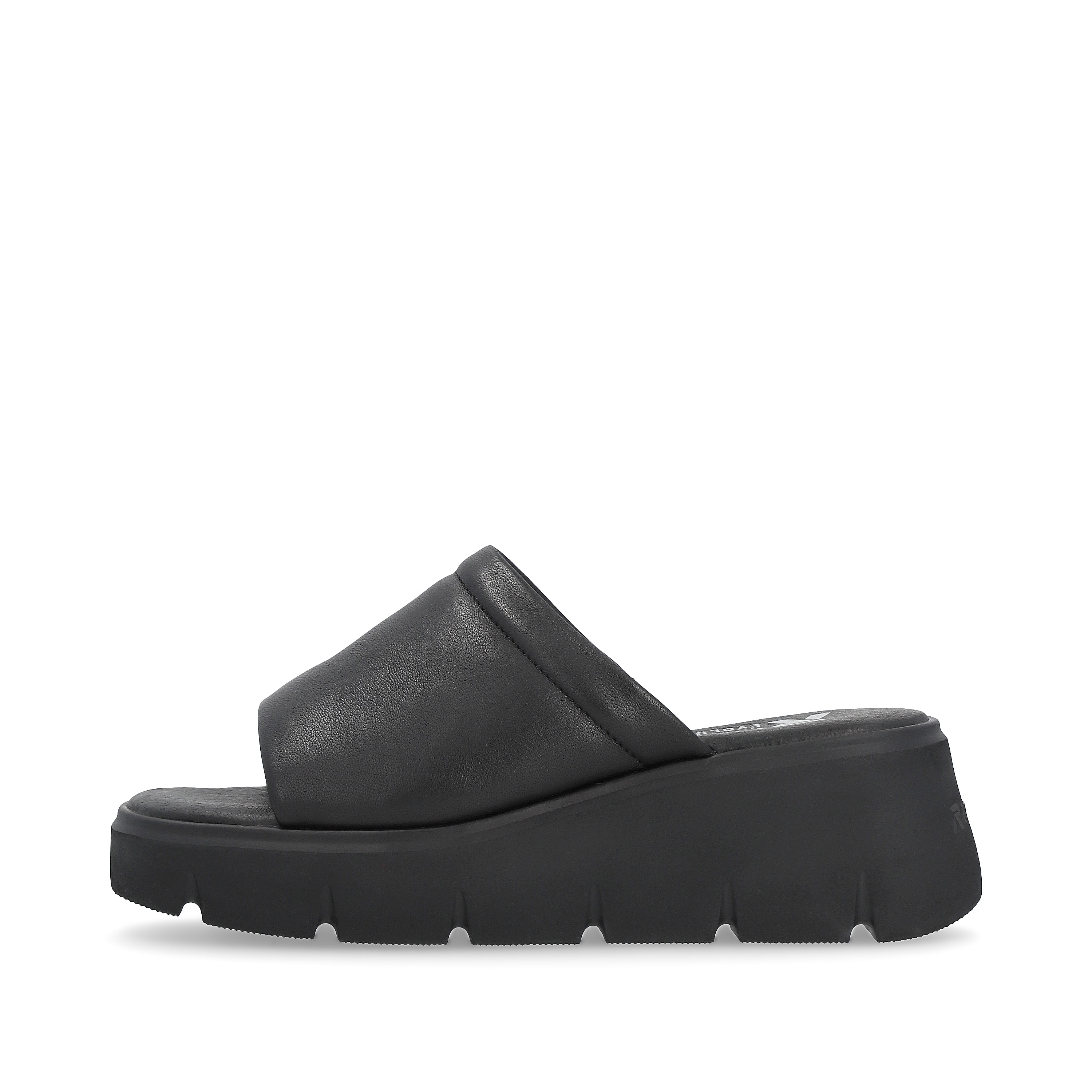 Rieker Damen Pantoletten deep black