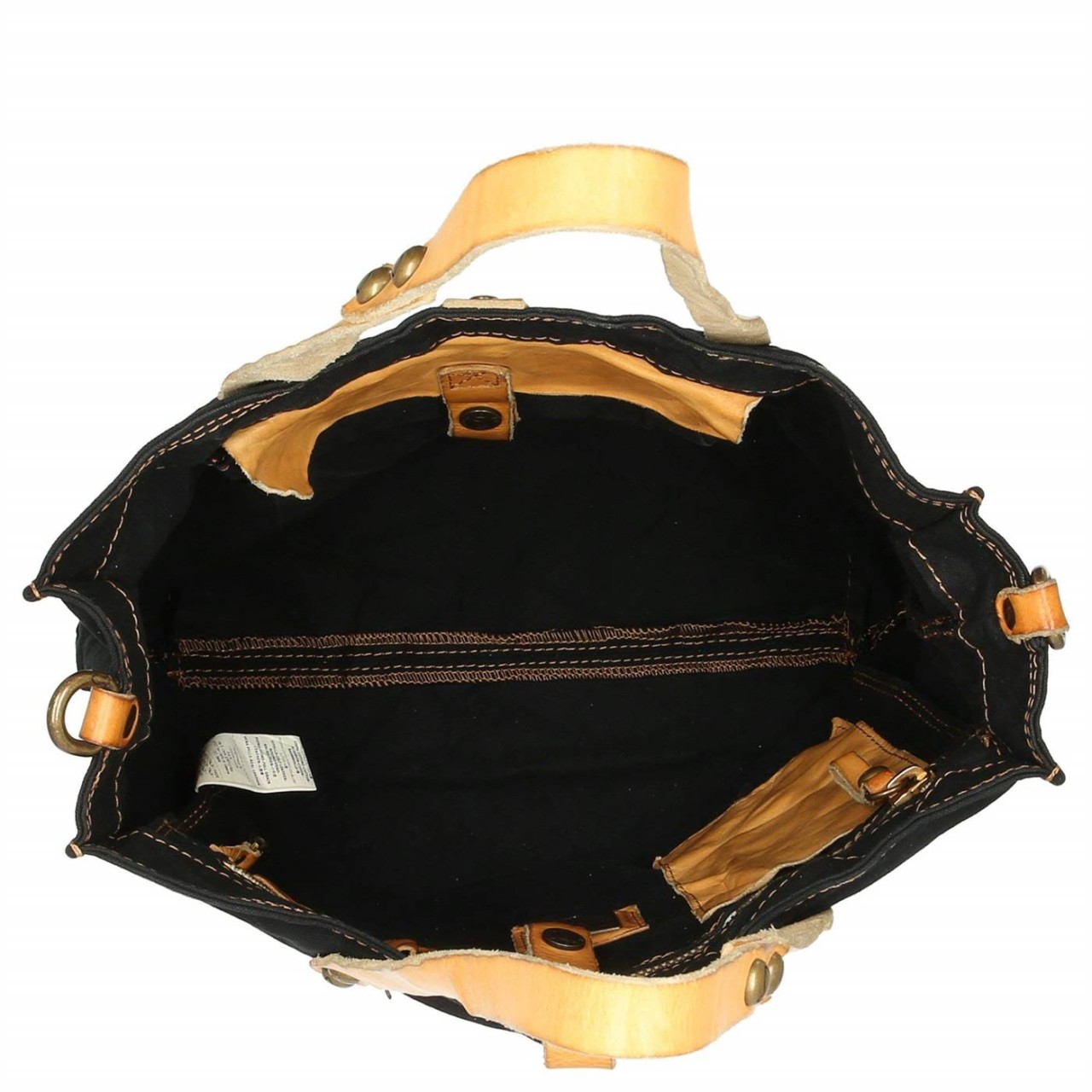 CAMPOMAGGI Handtaschen schwarz Shopper Manico L