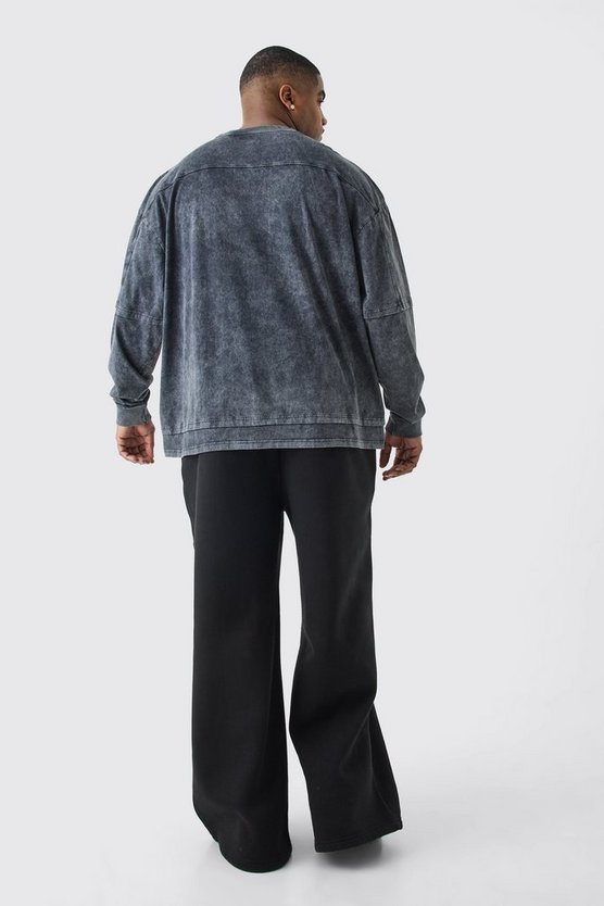 Plus Official Applique Wide Fit Jogger