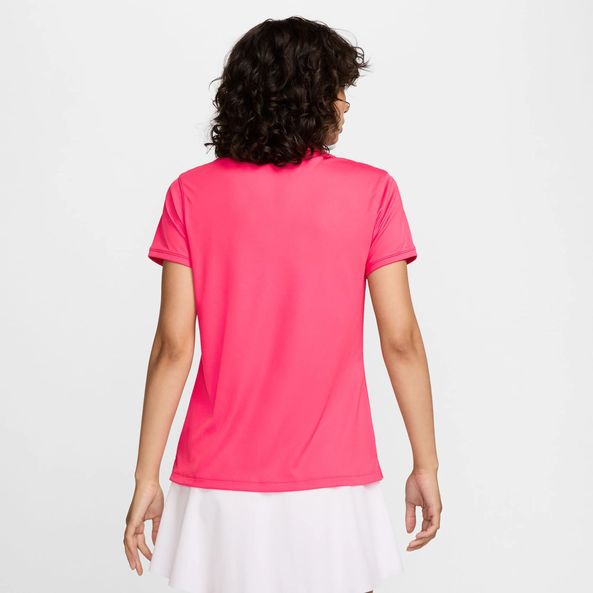 Dri-Fit Victory SS SLD Polo Damen - Pink, Schwarz