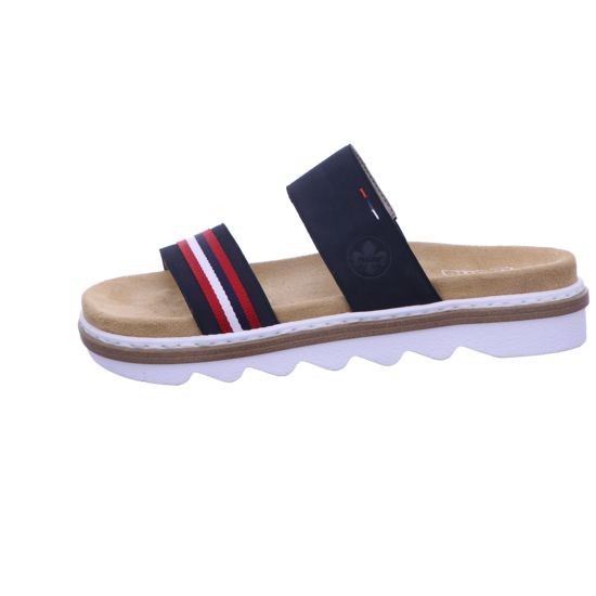 RIEKER Klassische Sandalen blau