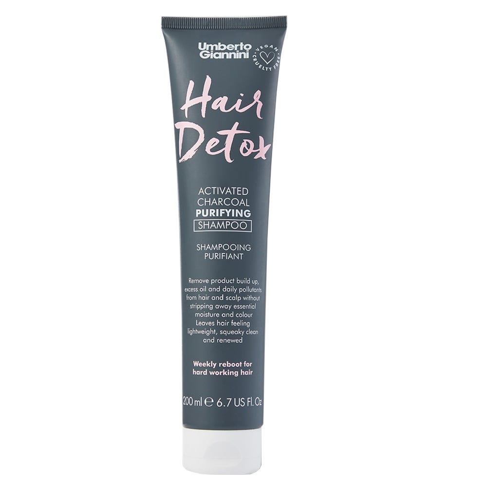 Umberto Giannini Hair Detox Activated Charcoal Purifiant Shampoo 200 ml