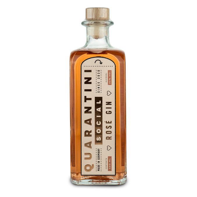 Quarantini Rosé Gin 0,5l