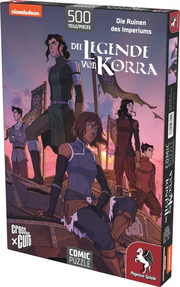 Puzzle: Die Legende von Korra (Die Ruinen des Imperiums), 500 Teile