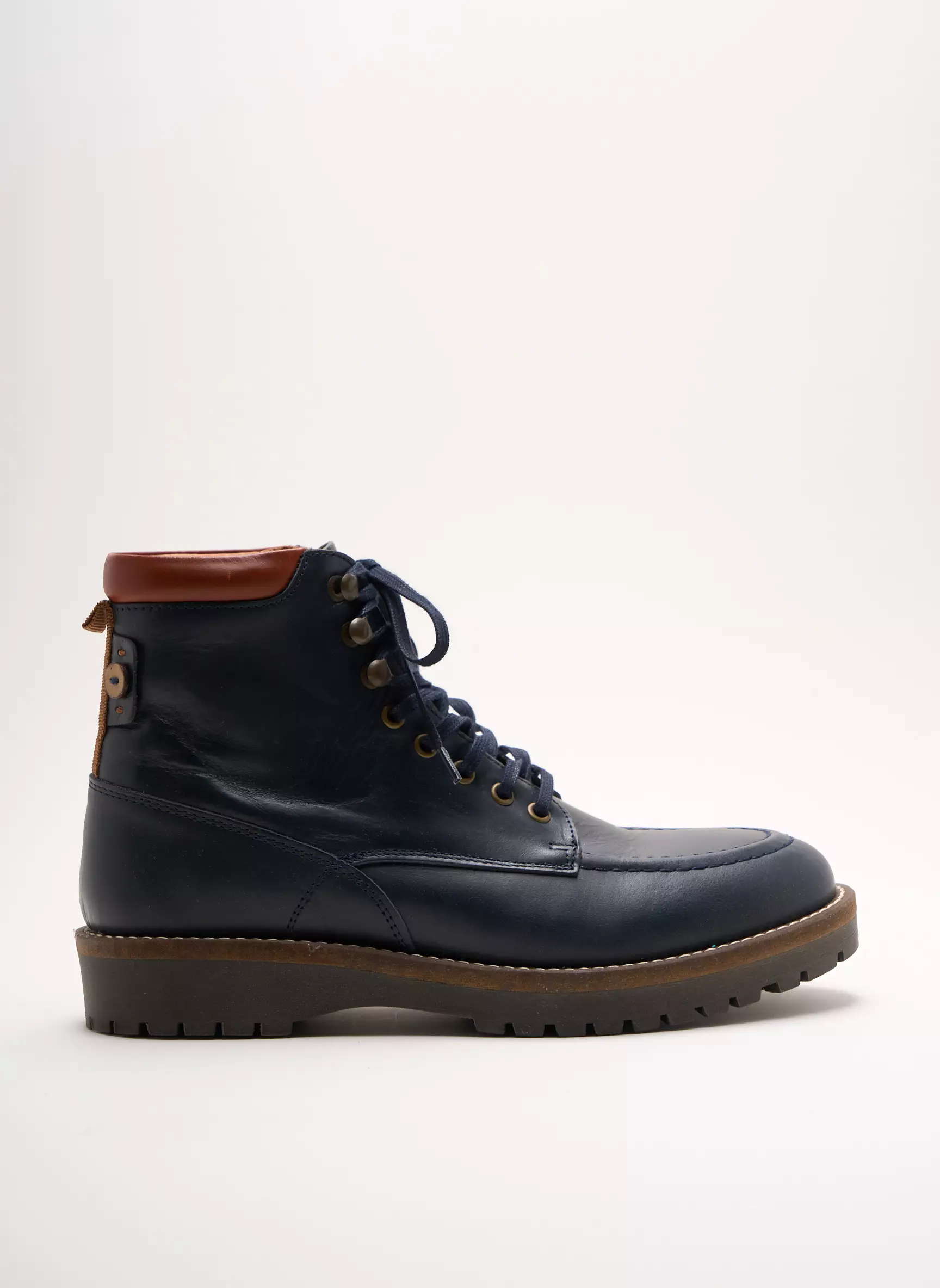 Faguo Bottines Homme couleur bleu