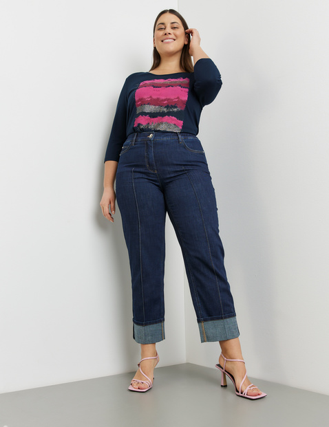 7/8 Jeans mit Kontraststepp Betty Jeans
