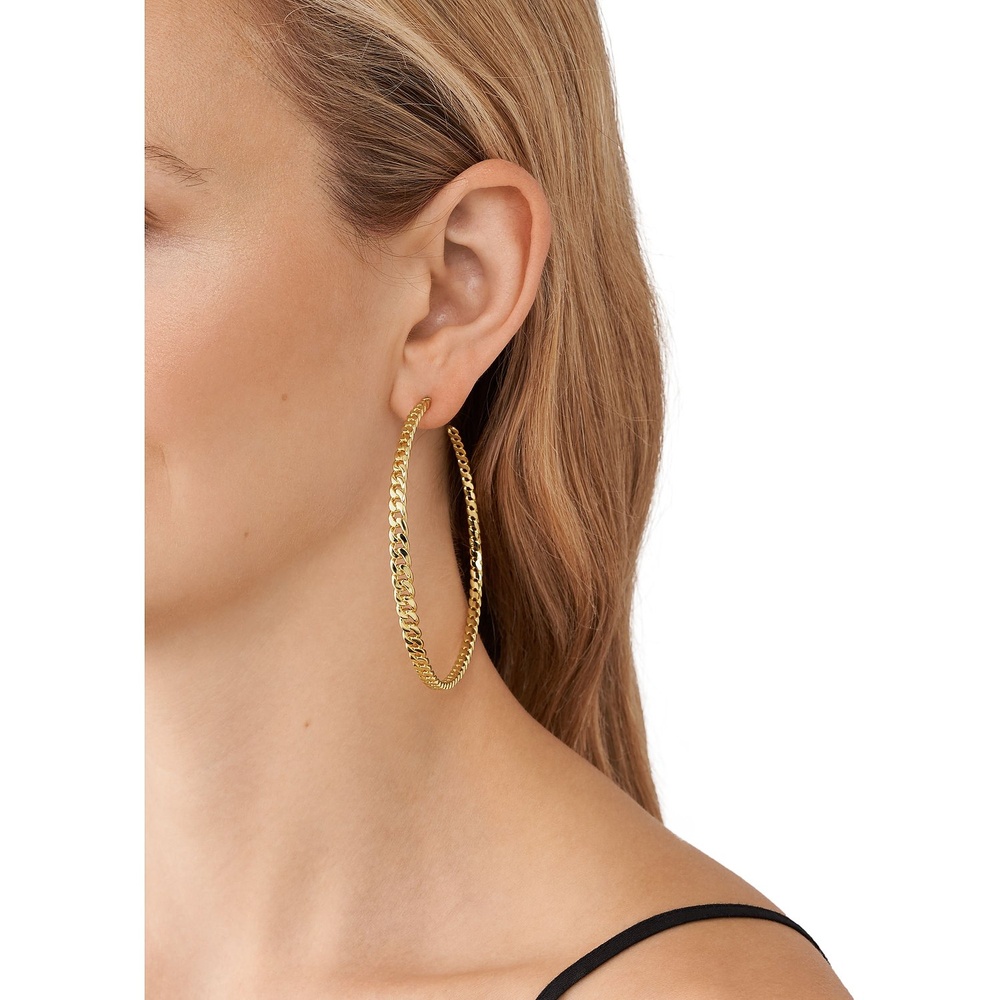 Michael Kors Créoles Métal Boucles d'oreilles
