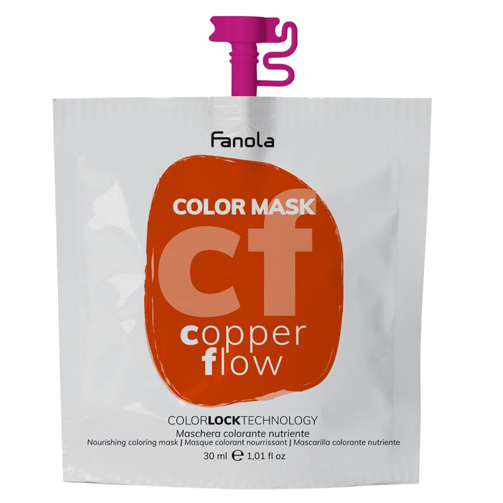 Fanola Farbmaske Copper Flow 30 ml