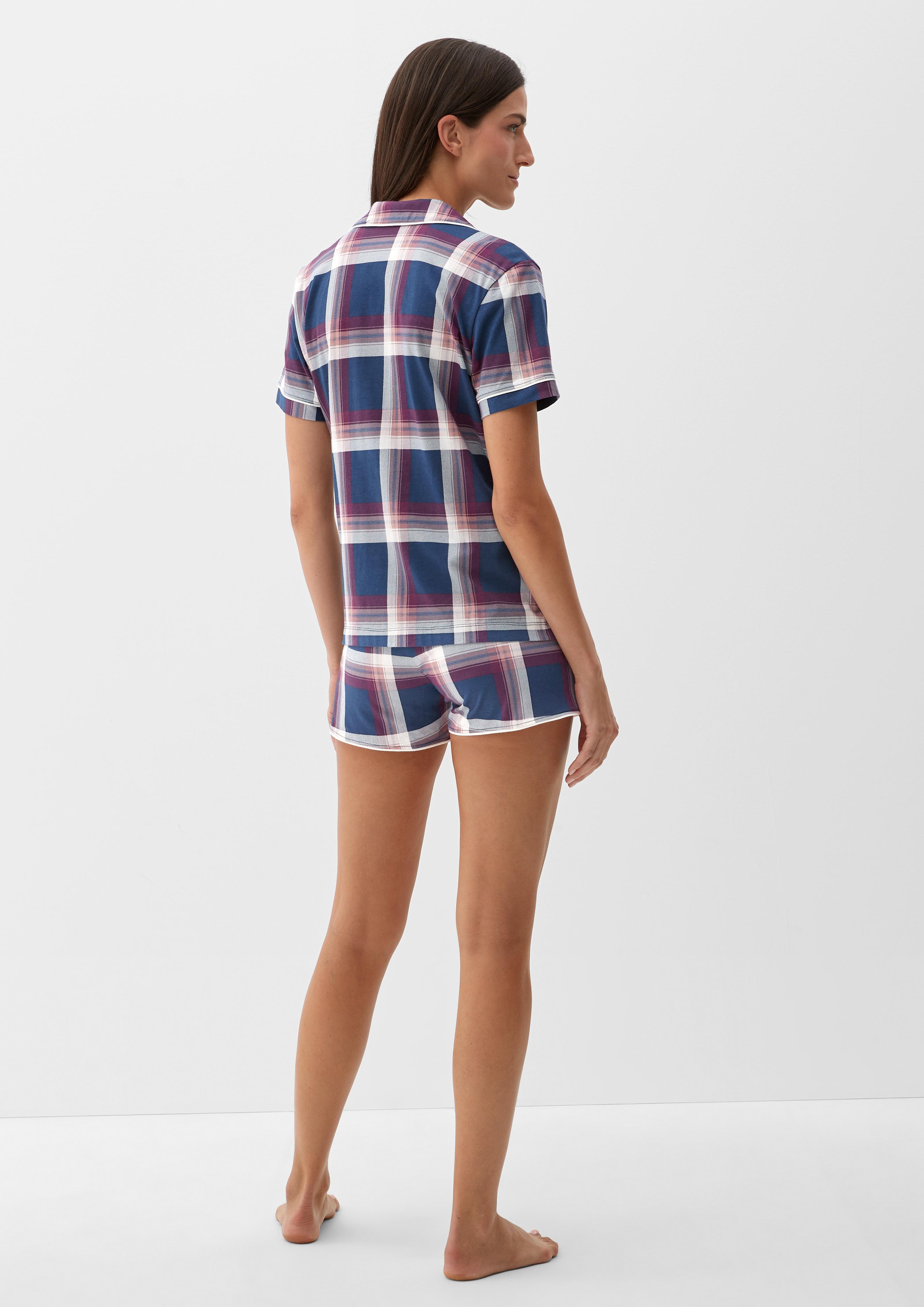 Kurzer Pyjama aus Jersey  6007461-58N1