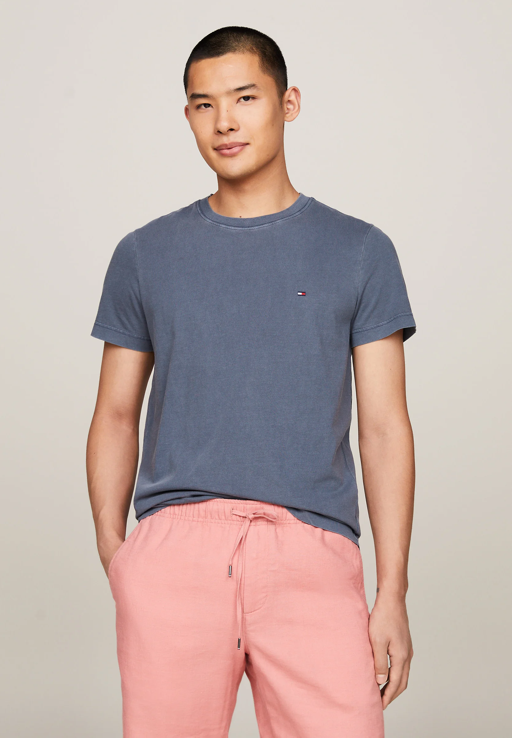 Tommy Hilfiger GARMENT CHEST FLAG - Camiseta básica