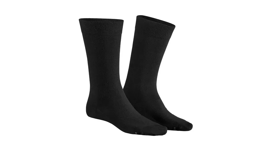 Hudson Herren Socken DRY COTTON druckfrei black