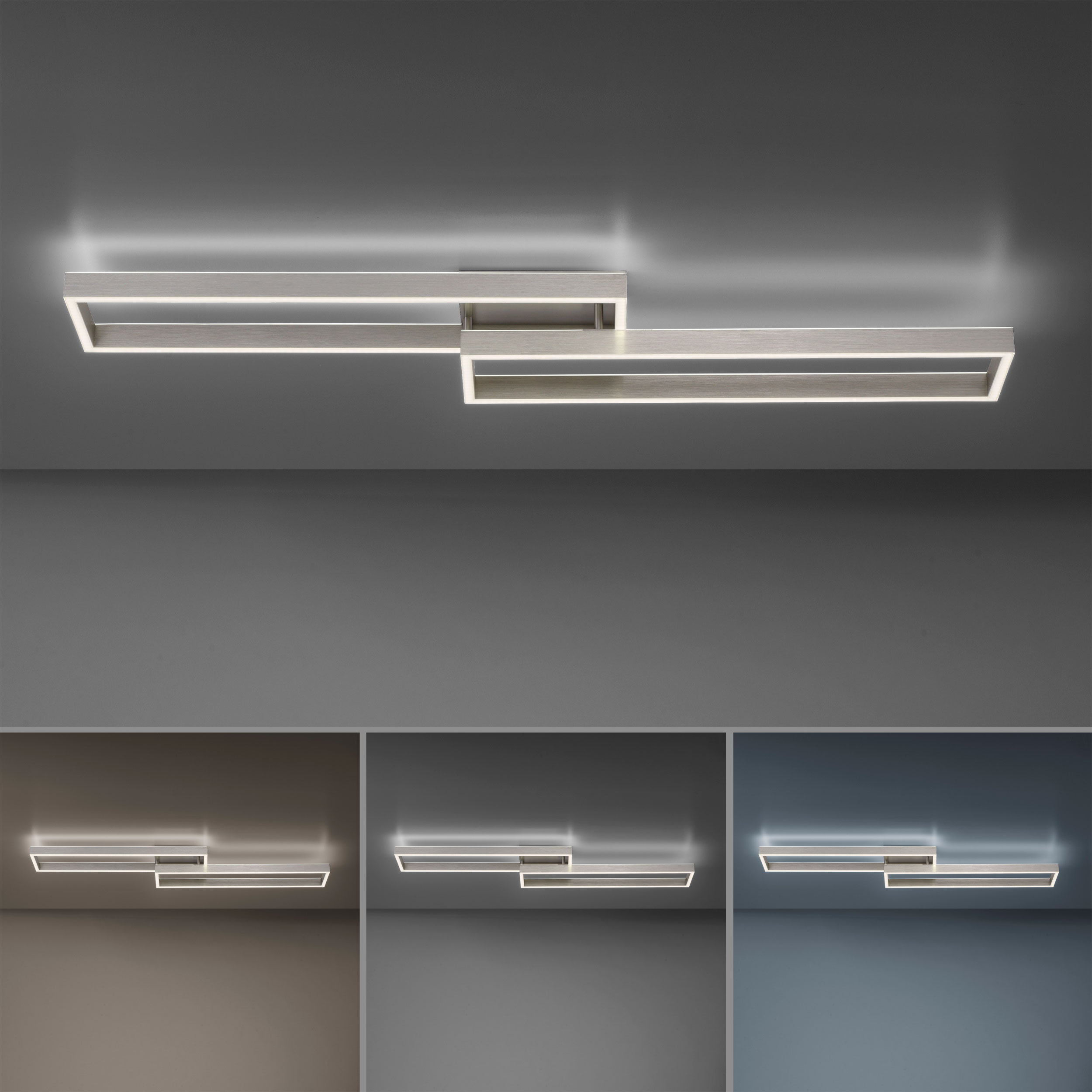 Paul NeuhausLED-Deckenleuchte 2flg