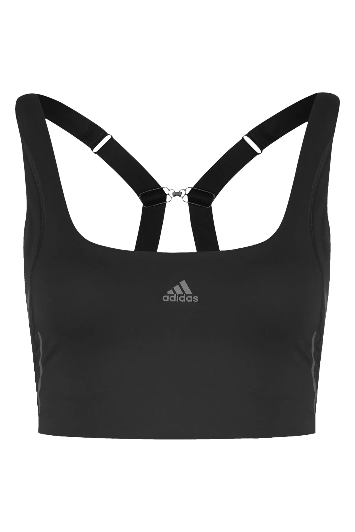adidas  Sport-BH - Schwarz - Farbverlauf