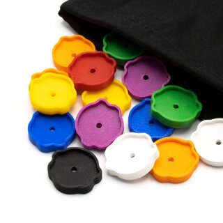 Token Sleeves for The Quacks of Quedlinburg and Expansions (435)