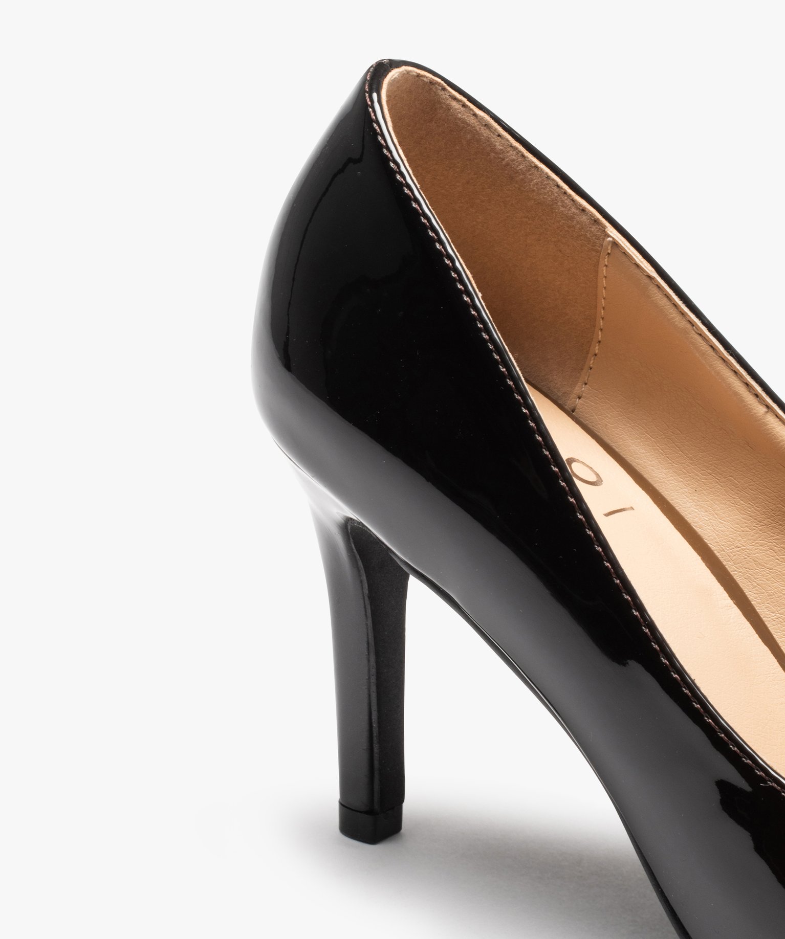 Escarpins vernis femme à talon aiguille marron | GEMO