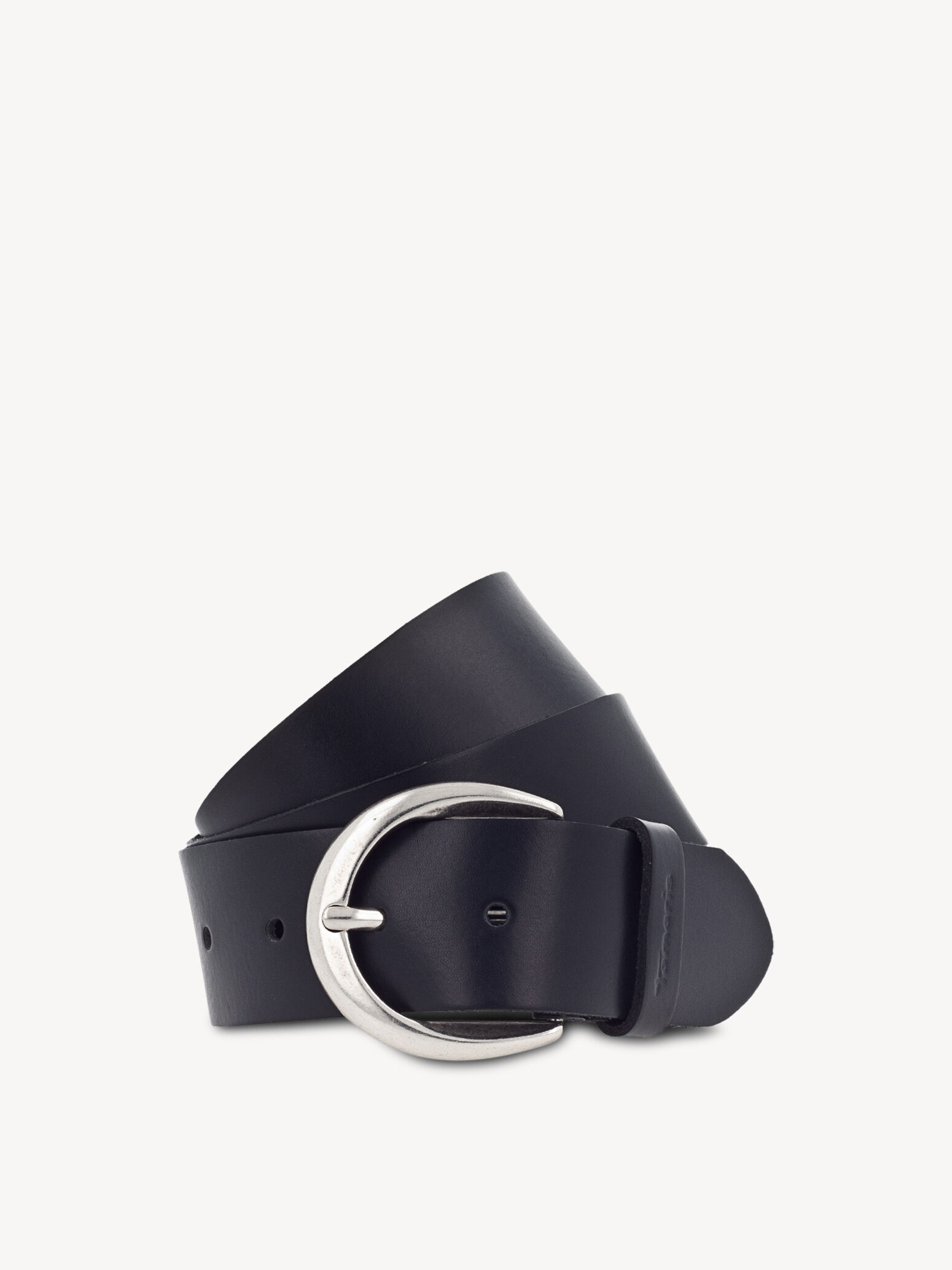 Ceinture en cuir - noir