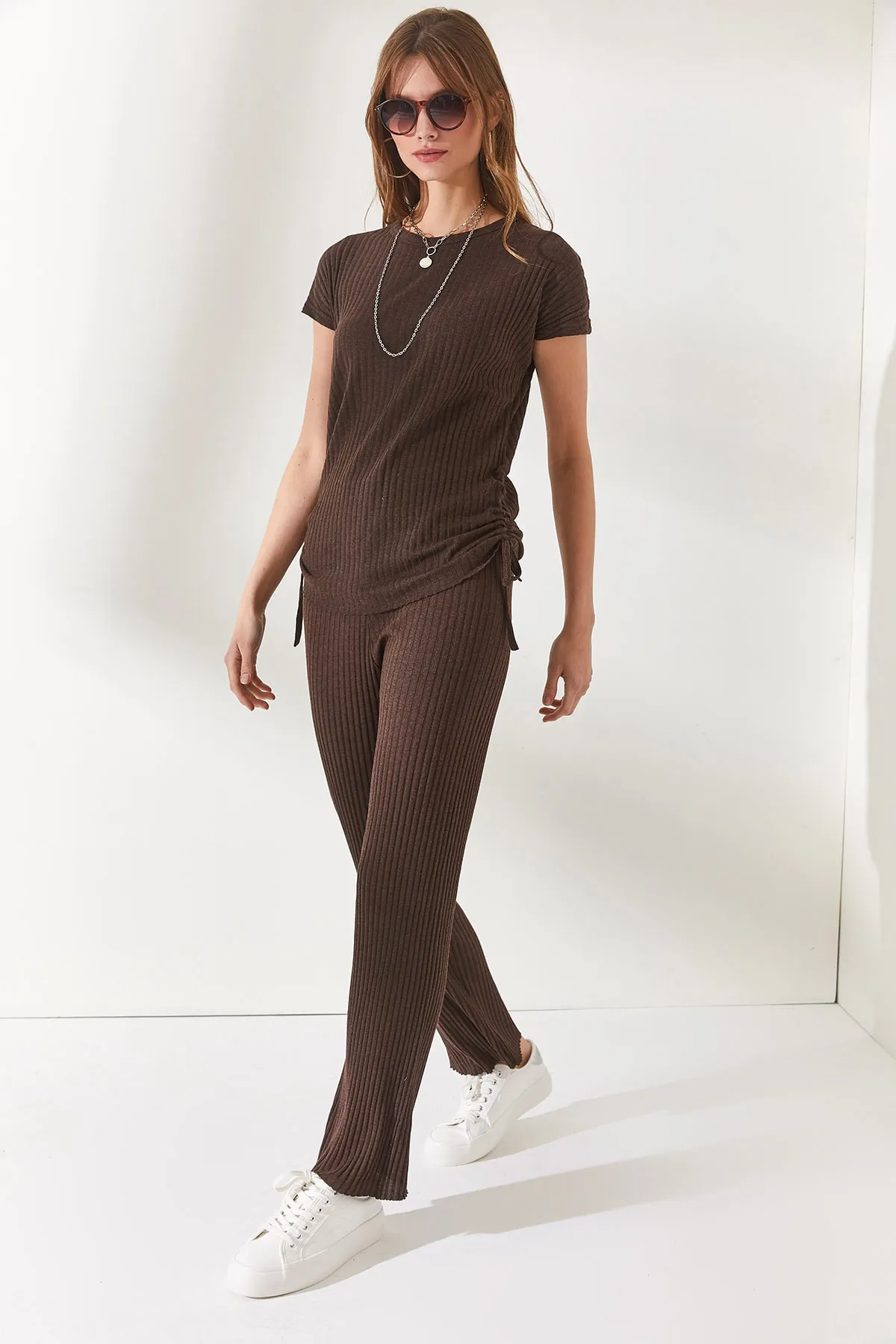 Olalook  Zweiteiler - Braun - Oversized