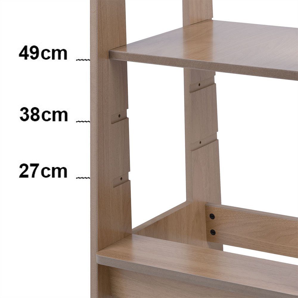 etc-shop Haltegriff, Lernturm Stehhilfe Kindertritt höhenverstellbar stabil Holz