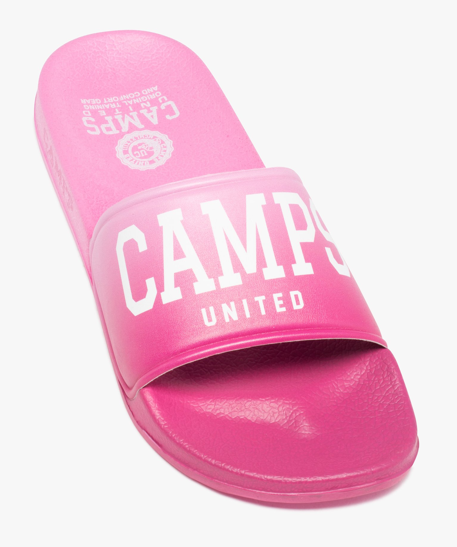Mules de piscine femme dégradé de couleur – Camps United rose | GEMO