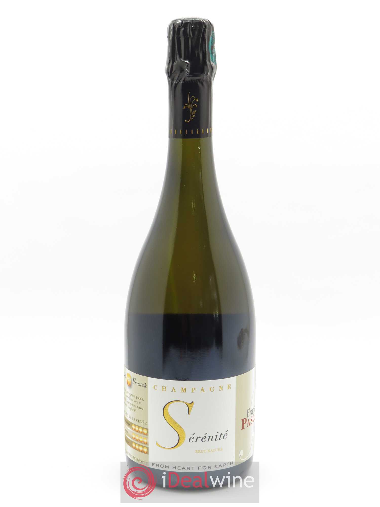 Sérénité Brut Nature Franck Pascal  2011 - Lot de 1 Bouteille