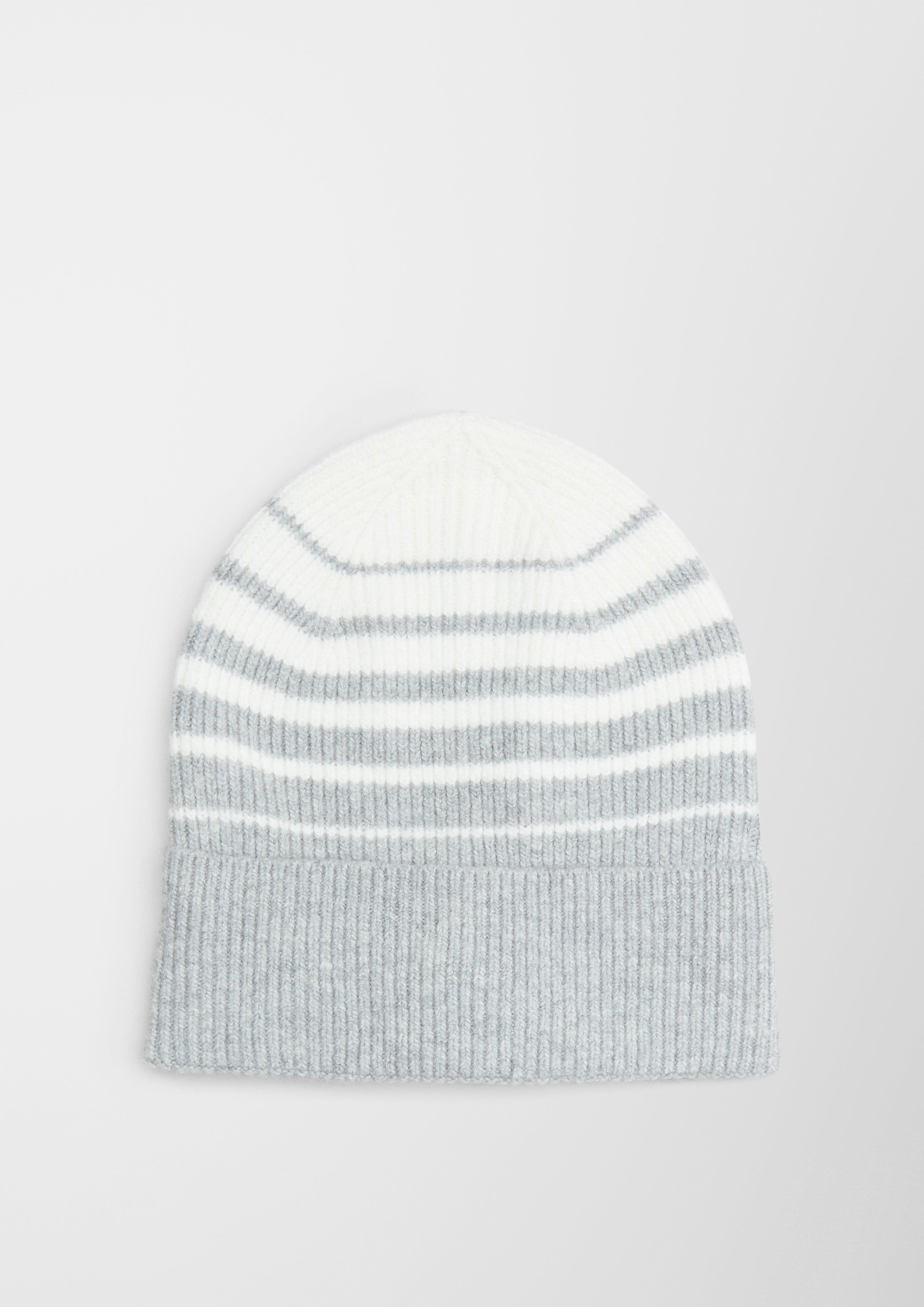 Strickmütze aus Wollmix  2124345-94X8