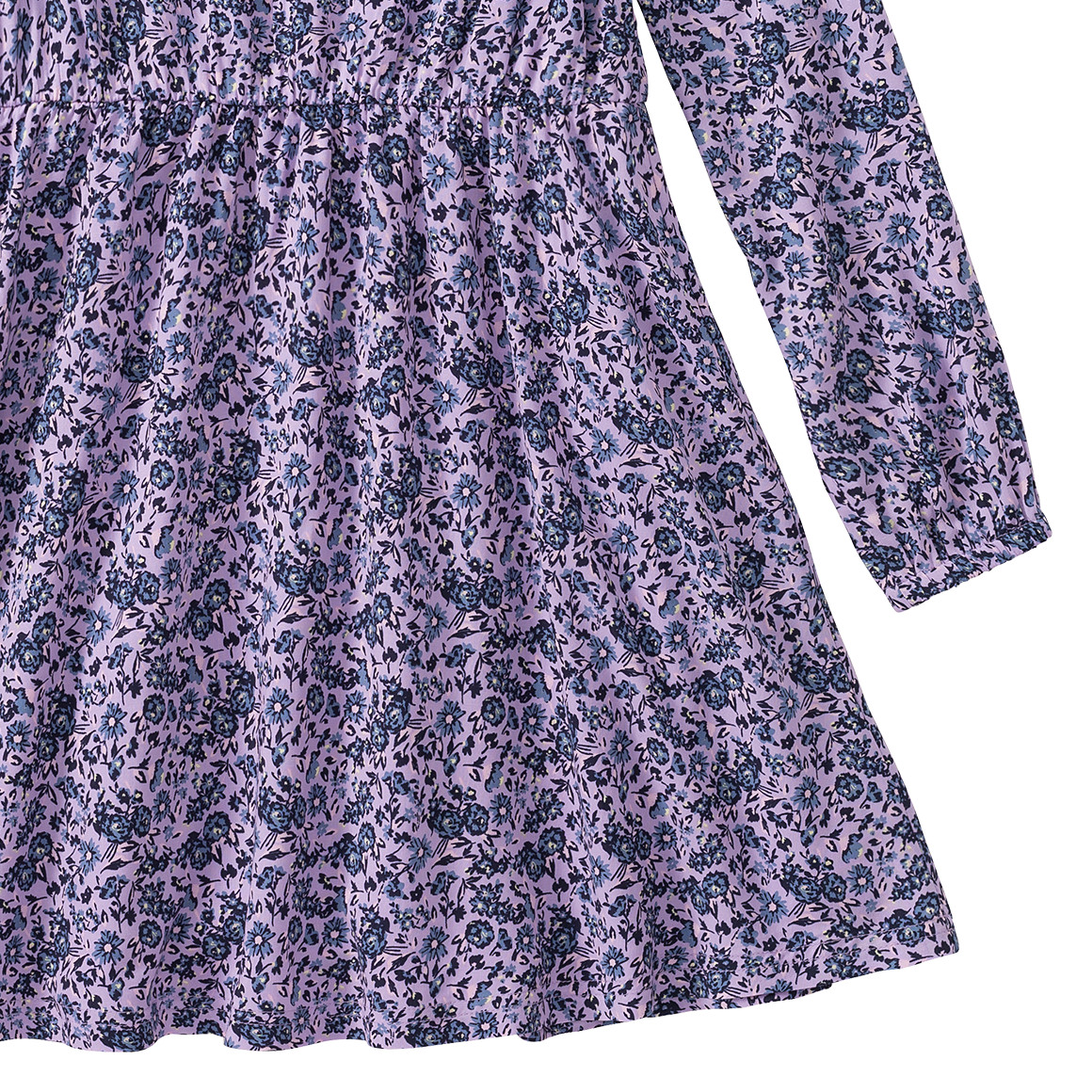 Mädchen Kleid mit Blumen-Allover
