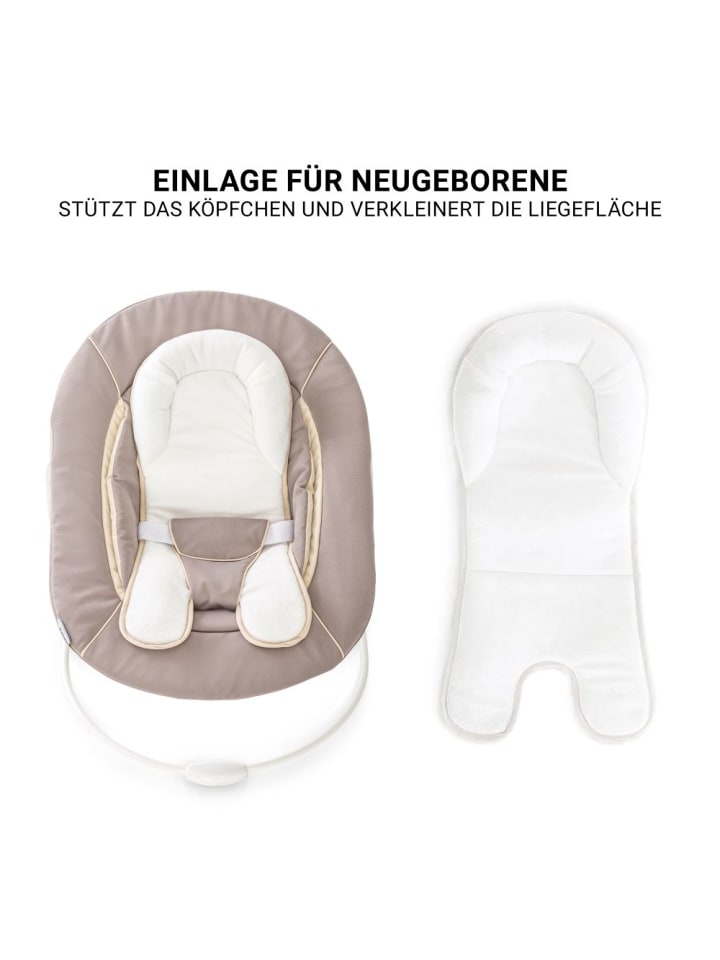 Hauck Beta Plus Natural 5-tlg. Newborn-Set - Hochstuhl   in beige,braun günstig kaufen onesize