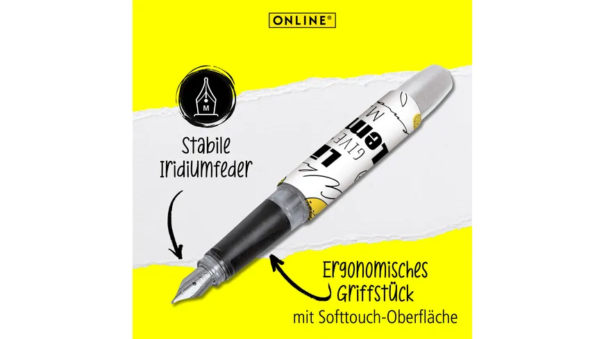 ONLINE Füllhalter Campus Lemon