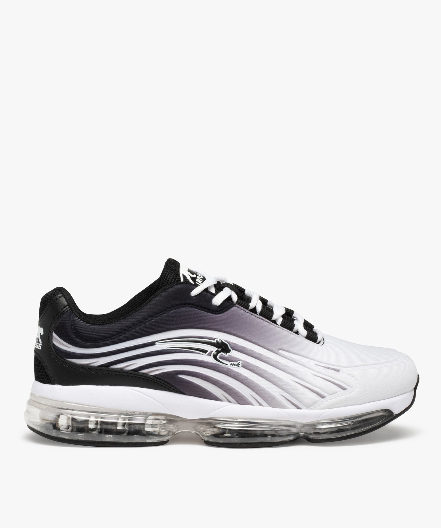 Baskets homme dessus mesh à semelle bulle d’air – Airness noir | GEMO